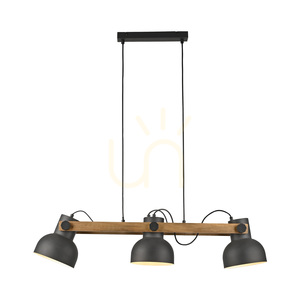 CUP 2.0 Lampă suspendată 15743-18 negru 3xE27 small 14