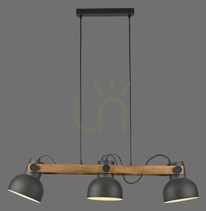 CUP 2.0 Lampă suspendată 15743-18 negru 3xE27 small 0