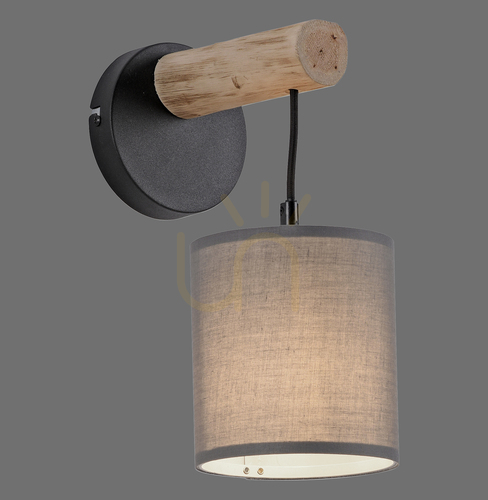 Verifica GREEN TRIB lampă de perete 15781-29 Lemn 1xE27