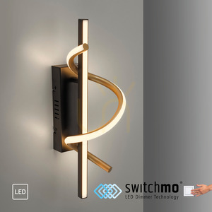 Lampă de perete EMANDA 19111-68 Alamă 1xLED small 12