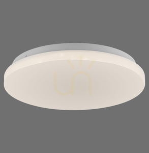 Plafonieră Zuma Line Uranus 14265-16VE albă LED 12 W 26 cm small 0