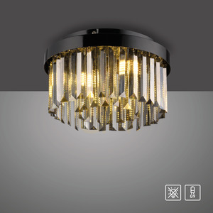 Plafond KULUNKA 15048-18 Negru 4xG9 small 12