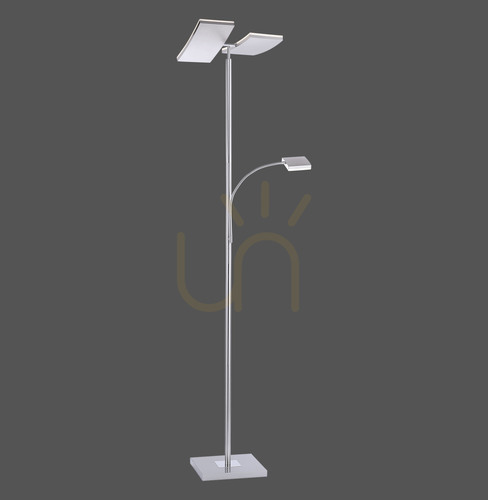 Verifica RUBEN Lampă de podea 11725-55 Argint 2xLED