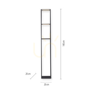 CONNI 401-18 Lampă de podea negru 4xLED. small 7