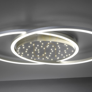 Plafonieră LED YUKI 6025-55 argintiu 66,8 cm 48 W CCT 2700–5000 K cu telecomandă small 8