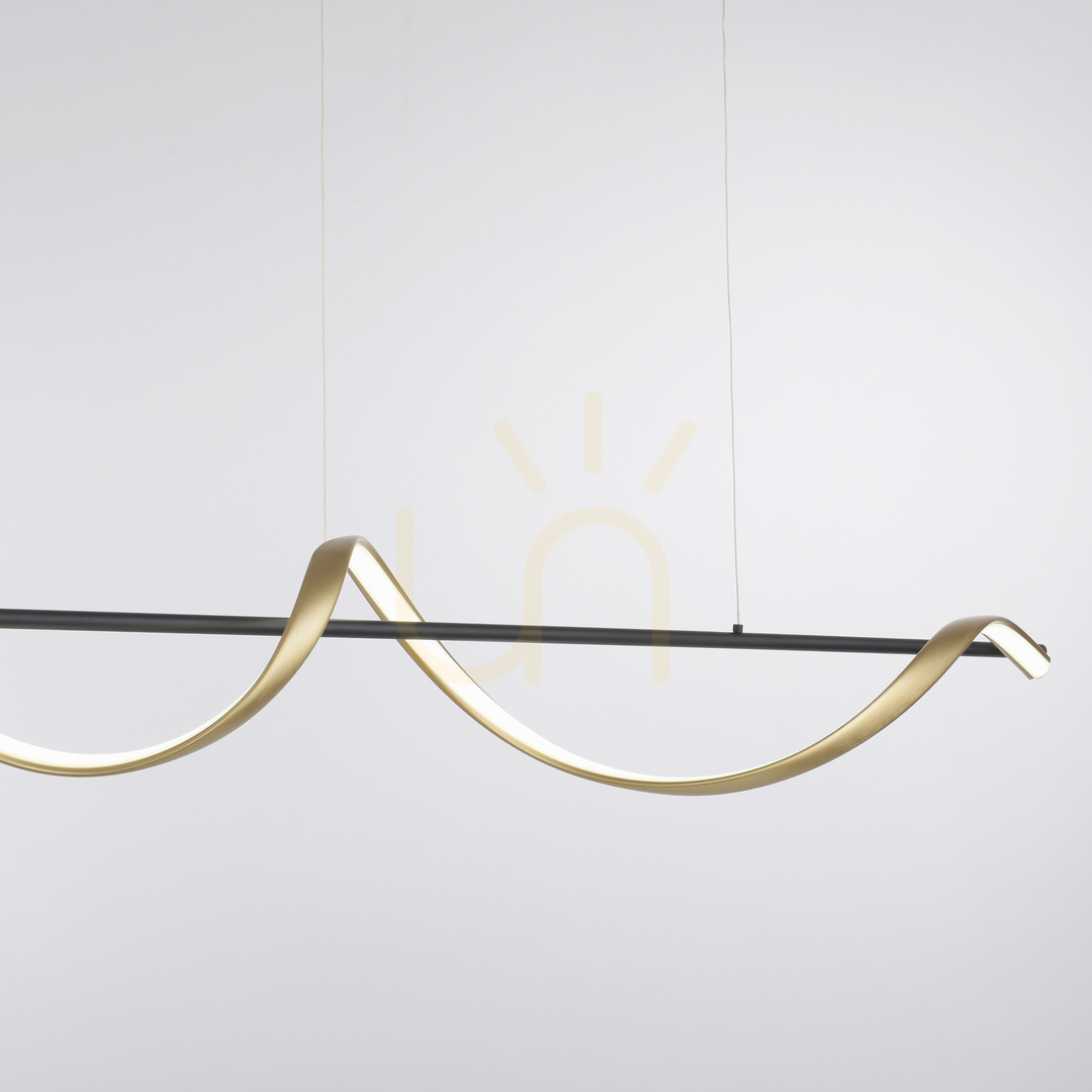 Spectacol Q-SWING Lampă suspendată 2385-13 alamă 1xLED Q-SWING Lampă suspendată 2385-13 alamă 1xLED