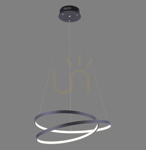 Lampă suspendată ROMAN 2472-18 negru 1xLED small 0