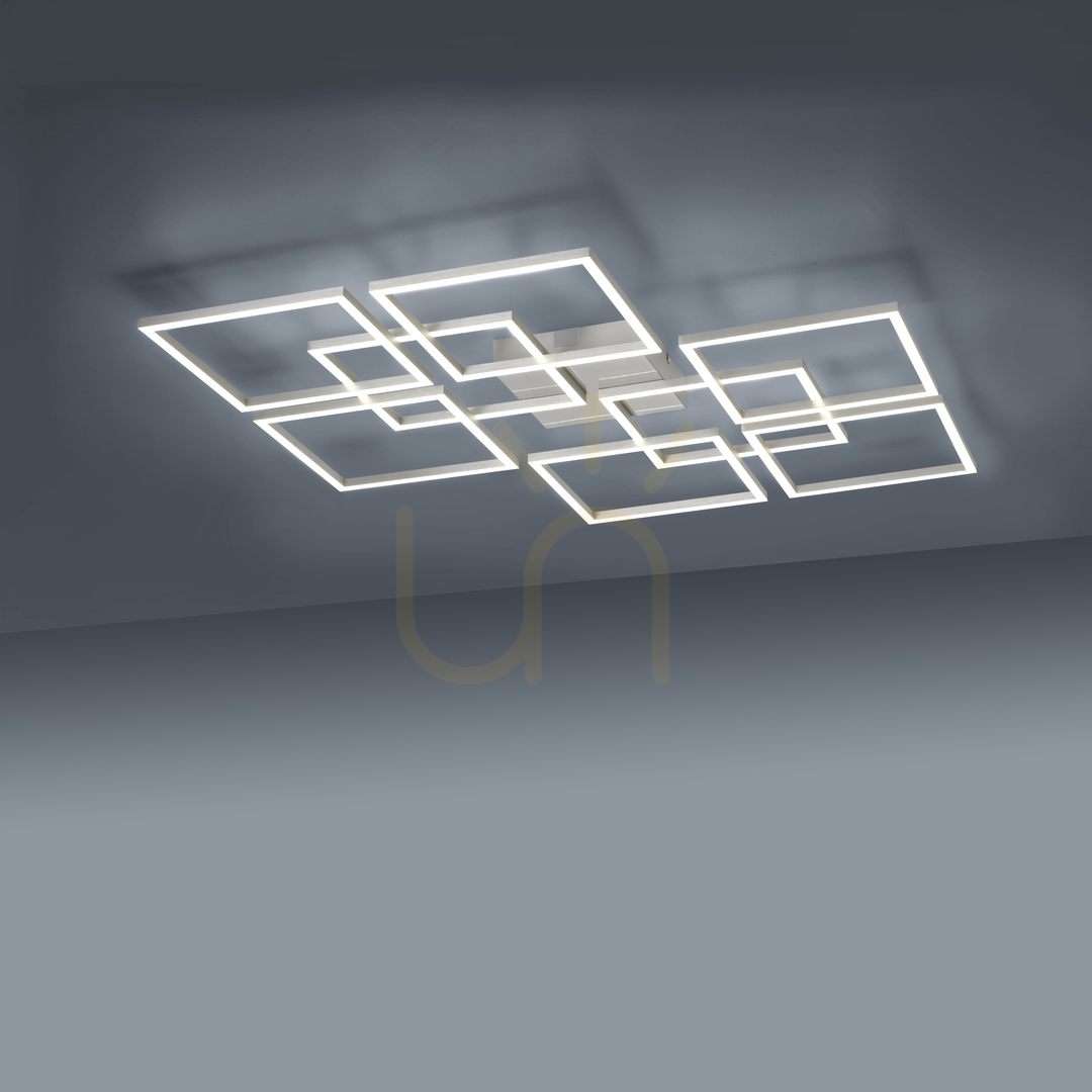 Verifica Plafond Q-INIGO 6015-55 Argint 8xLED Plafond Q-INIGO 6015-55 Argint 8xLED