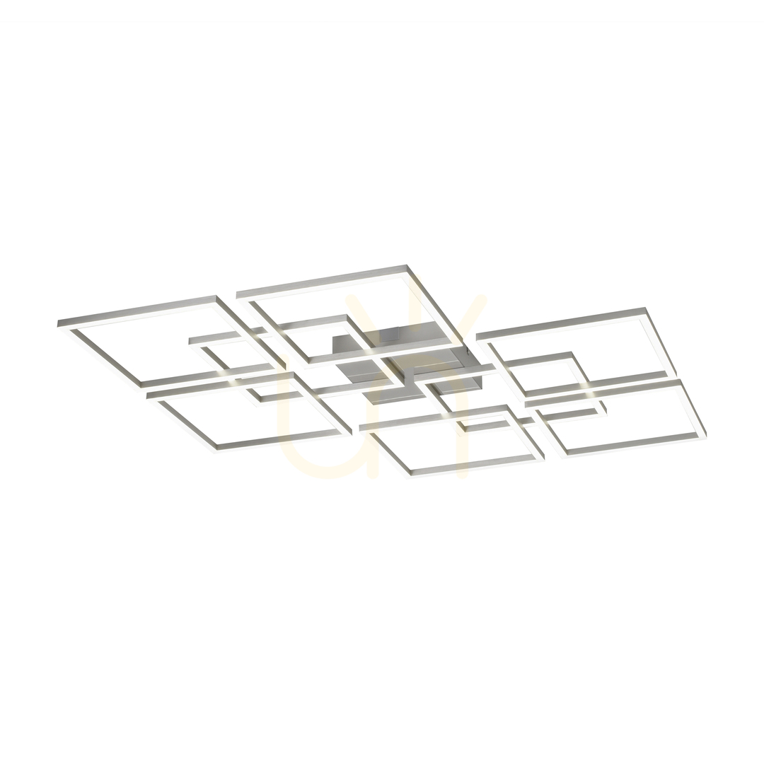 previzualizare Plafond Q-INIGO 6015-55 Argint 8xLED Plafond Q-INIGO 6015-55 Argint 8xLED