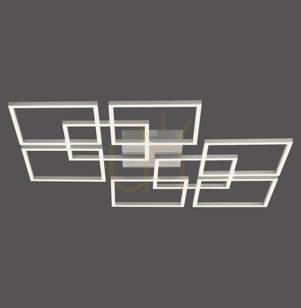 Verifica Plafond Q-INIGO 6015-55 Argint 8xLED Plafond Q-INIGO 6015-55 Argint 8xLED