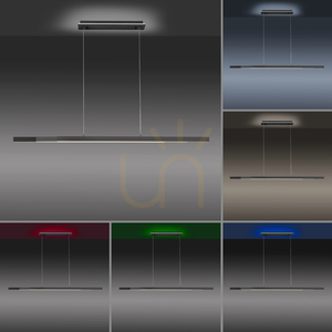 Corp de iluminat suspendat LED Paul Neuhaus Q-ARIAN 2569-13, antracit, CCT RGB small 4