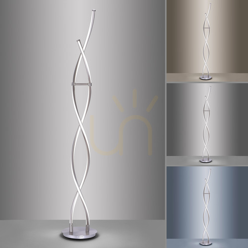 Verifica Q-MALINA Lampă de podea 439-55 Argintiu 2xLED