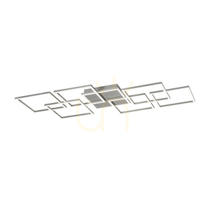 Plafond Q-INIGO 6014-55 Argint 7xLED small 6