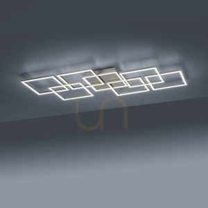 Plafond Q-INIGO 6014-55 Argint 7xLED small 9