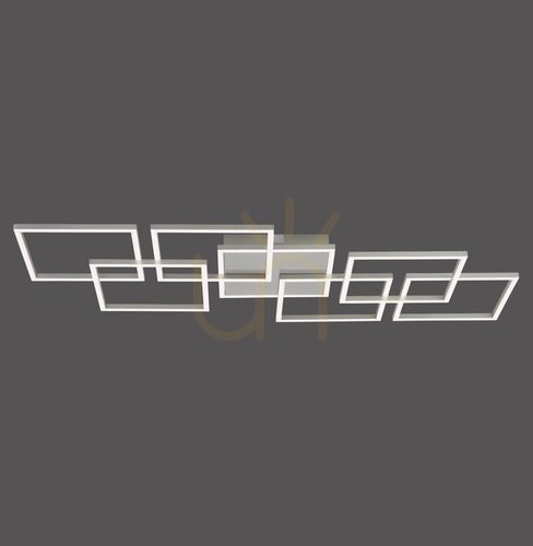 Verifica Plafond Q-INIGO 6014-55 Argint 7xLED