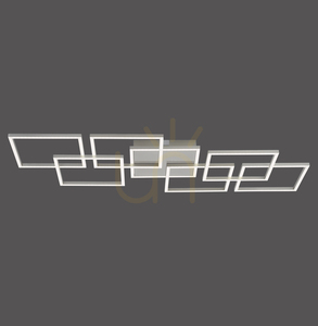 Plafond Q-INIGO 6014-55 Argint 7xLED small 0