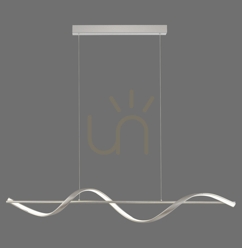 Verifica Q-SWING Lampă suspendată 2385-55 Argint 1xLED