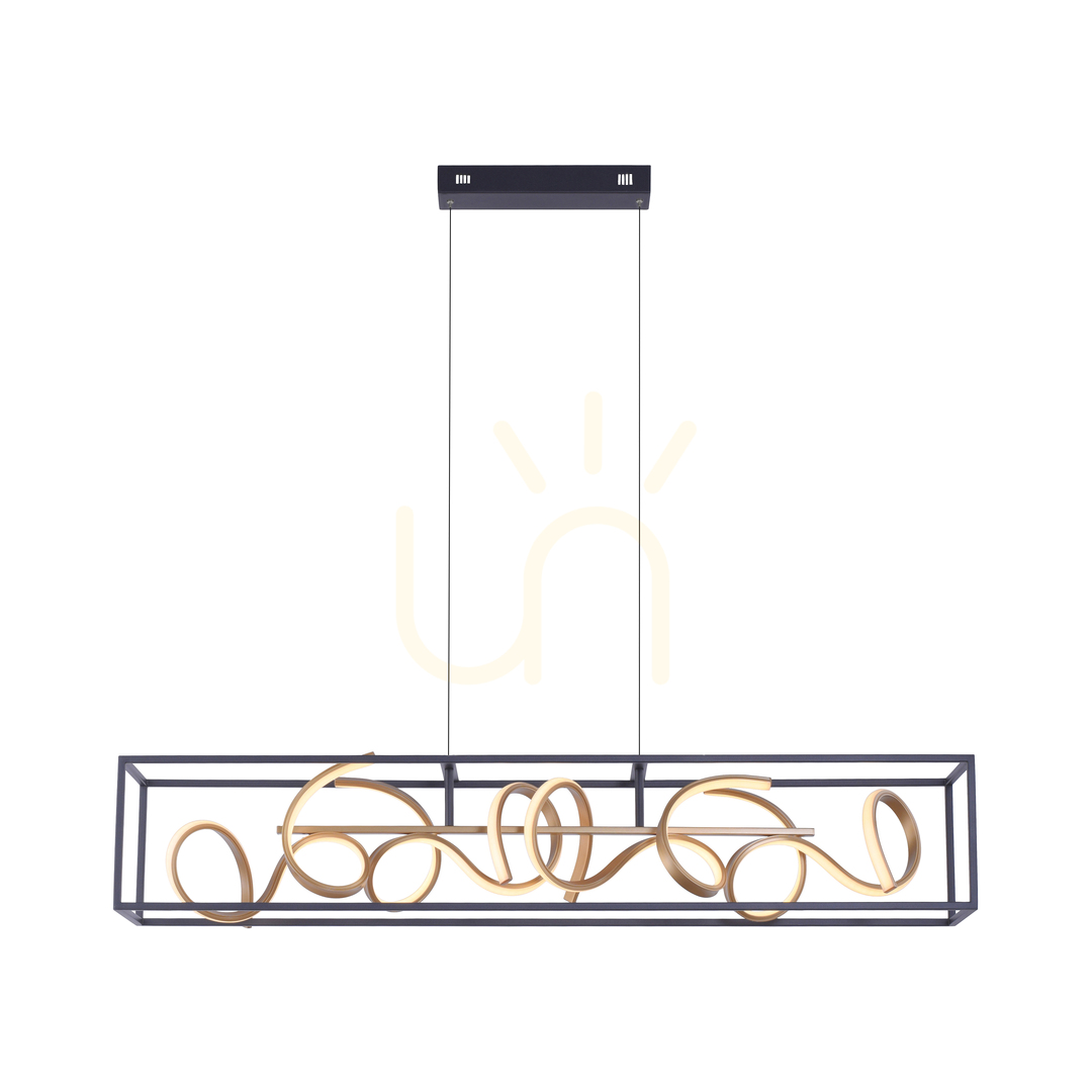 Vedere SELINA Lampă suspendată 2416-18 negru 4xLED SELINA Lampă suspendată 2416-18 negru 4xLED