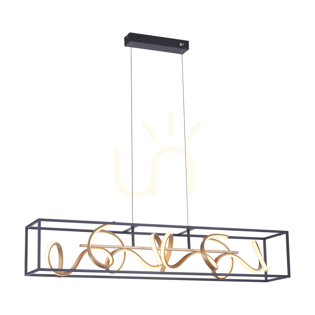 Vedere SELINA Lampă suspendată 2416-18 negru 4xLED SELINA Lampă suspendată 2416-18 negru 4xLED