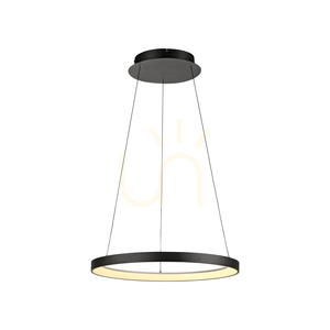 Lampă suspendată HOOP 2851-18 negru 1xLED small 12
