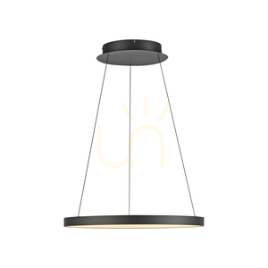 Lampă suspendată HOOP 2851-18 negru 1xLED small 13