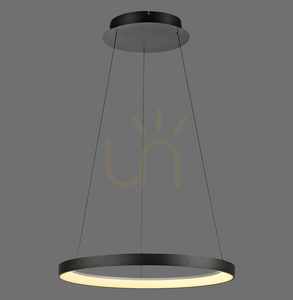 Lampă suspendată HOOP 2851-18 negru 1xLED small 0