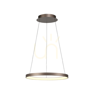 Lampă suspendată HOOP 2851-36 Bronz 1xLED small 12