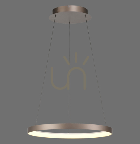 Verifica Lampă suspendată HOOP 2851-36 Bronz 1xLED