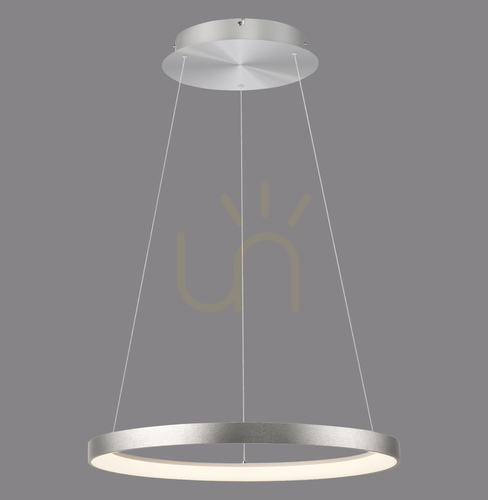 Verifica Lampă suspendată HOOP 2851-95 Argint 1xLED