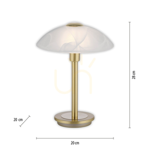 Lampă de masă ENOVA 4026-60 Brown 1xG9 small 8