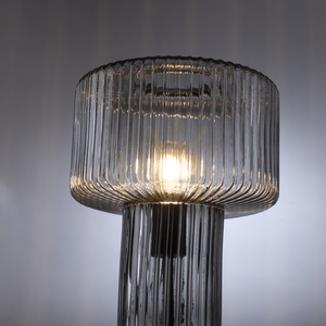 Lampă de masă Zuma Line FUNGUS 4092-25 din sticlă fumurie 1×E27 small 8