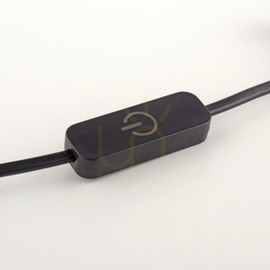 Lampă de masă RIKA 4110-18 negru 1xLED small 12