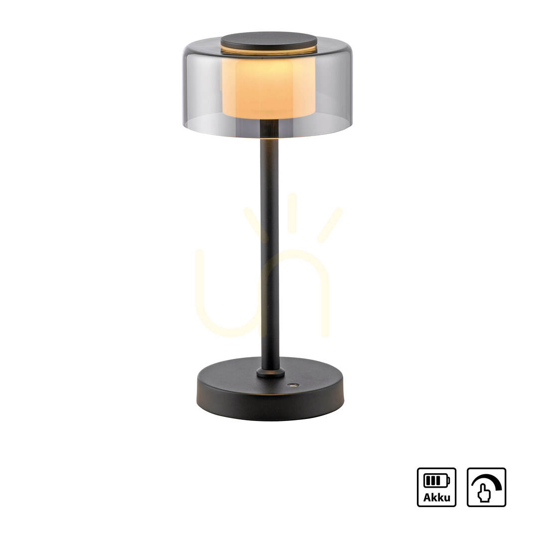 Vedere Lampă de masă RIKA 4111-18 negru 1xLED Lampă de masă RIKA 4111-18 negru 1xLED