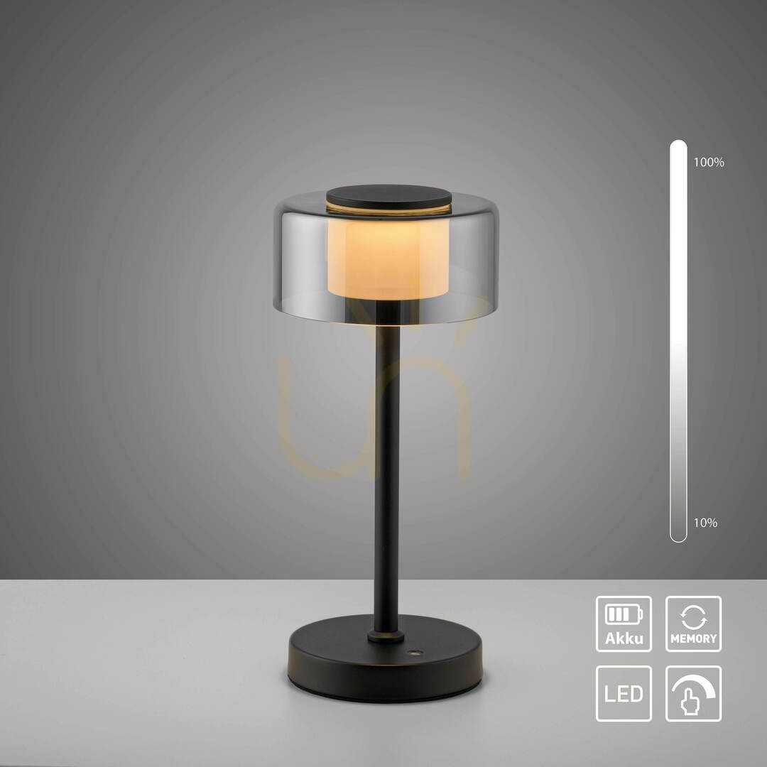 Verifica Lampă de masă RIKA 4111-18 negru 1xLED Lampă de masă RIKA 4111-18 negru 1xLED