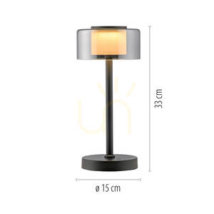 Lampă de masă RIKA 4111-18 negru 1xLED 6 Lampă de masă RIKA 4111-18 negru 1xLED small 6