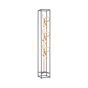 SELINA Lampă de podea 415-18 negru 3xLED small 6