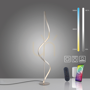 Q-SWING Lampă de podea 438-55 Argint 1xLED small 12