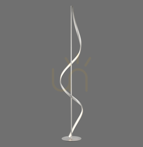 Verifica Q-SWING Lampă de podea 438-55 Argint 1xLED