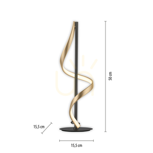 Q-SWING Lampă de masă 4385-13 Antracit 1xLED 8 Q-SWING Lampă de masă 4385-13 Antracit 1xLED small 8