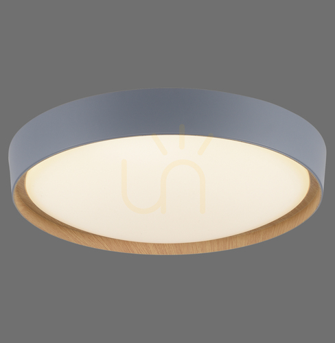 Verifica Plafond Q-EMILIA 6118-15 Gri 1xLED