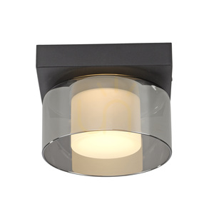 Plafond RIKA 6162-18 negru 1xLED small 7