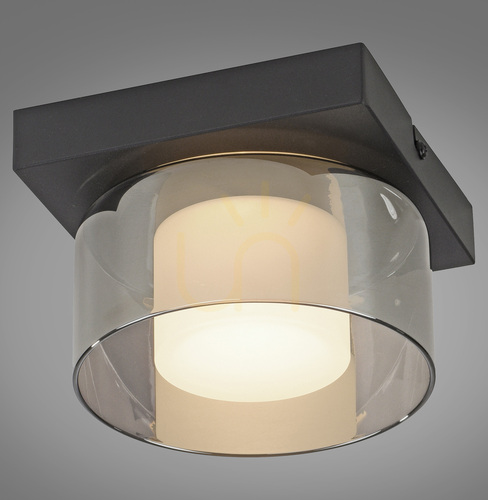 Verifica Plafond RIKA 6162-18 negru 1xLED