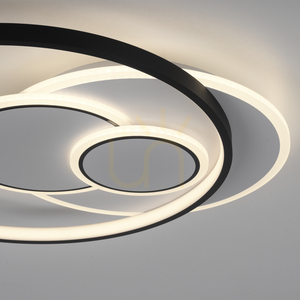 Plafond MAILAK 6392-16 negru 4xLED small 4