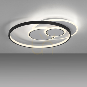 Plafond MAILAK 6392-16 negru 4xLED small 5