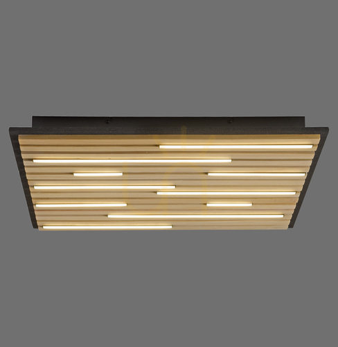 Verifica Lampă de perete Q-AKUSTIK 6423-79 Wood 1xLED
