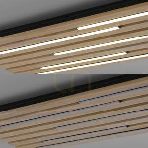 Lampă de perete Q-AKUSTIK 6422-79 Wood 1xLED 14 Lampă de perete Q-AKUSTIK 6422-79 Wood 1xLED small 14