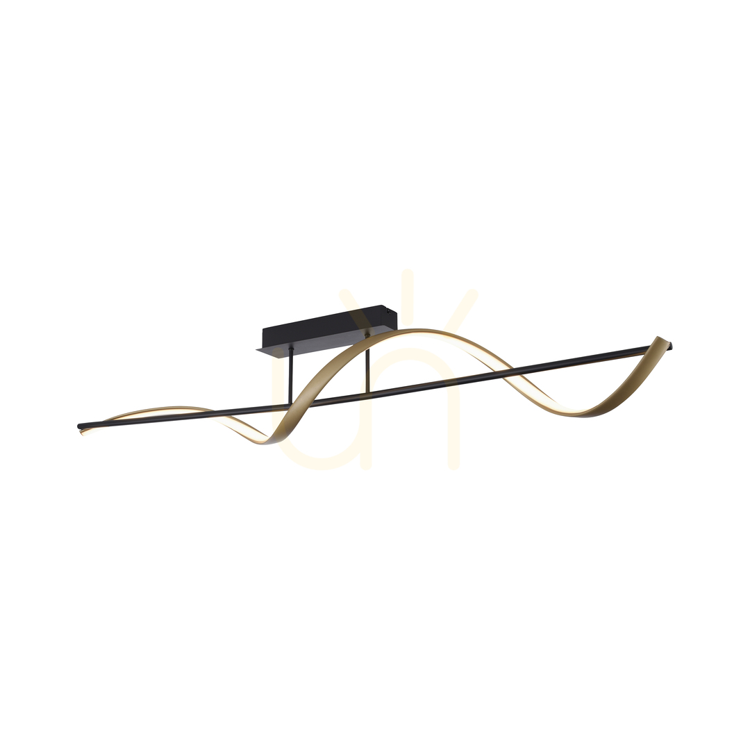 previzualizare Q-SWING Plafond 6385-13 Alamă 1xLED Q-SWING Plafond 6385-13 Alamă 1xLED