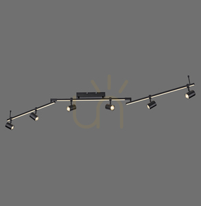 Plafond BARIK 6526-18 Negru 7xGU10 0 Plafond BARIK 6526-18 Negru 7xGU10 small 0