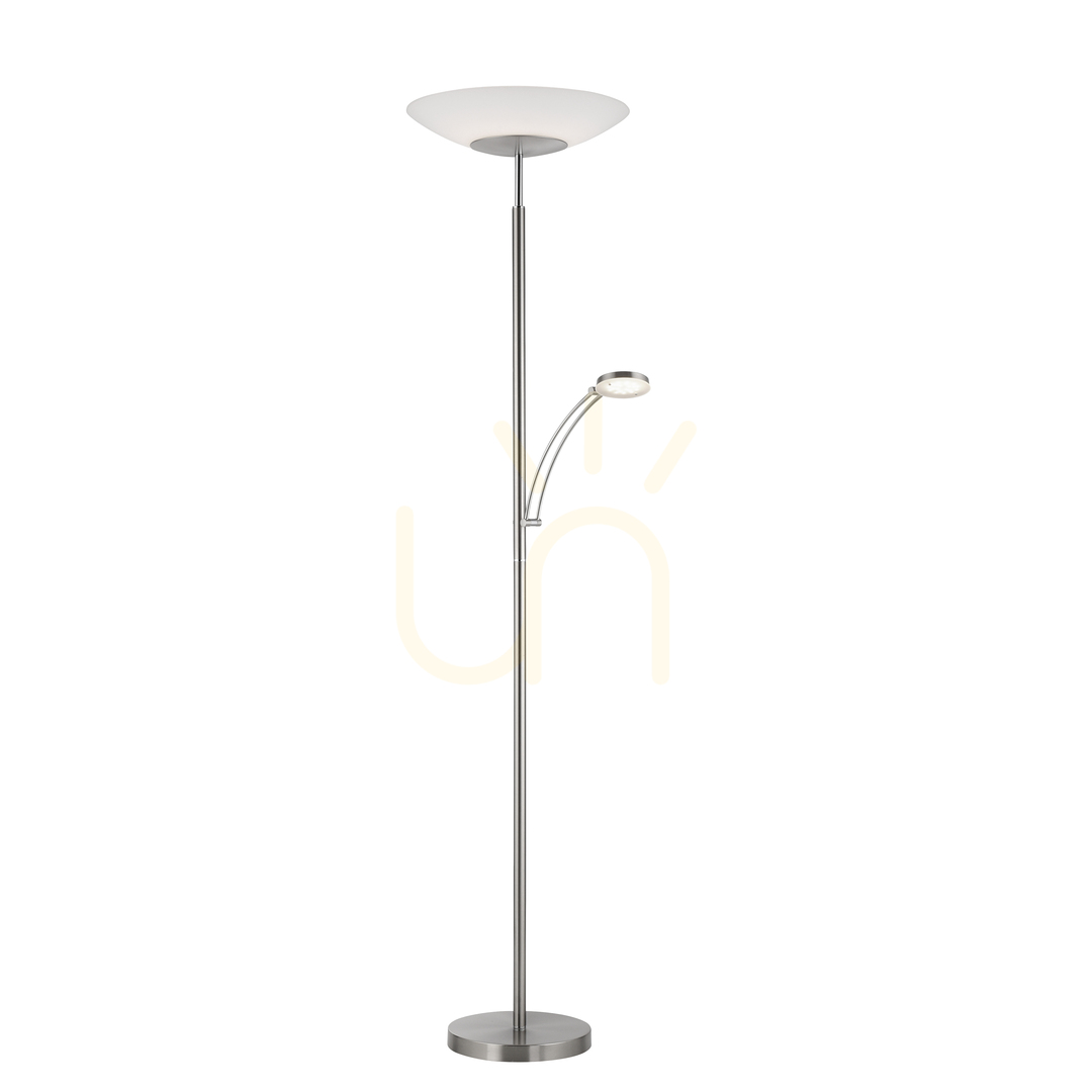 Vedere ALFRED 655-55 Argintiu 2xLED Lampă de podea ALFRED 655-55 Argintiu 2xLED Lampă de podea