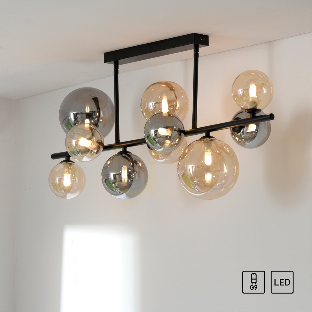 Afişa POPSICLE Plafond 6583-18 Vopsit 10xG9 POPSICLE Plafond 6583-18 Vopsit 10xG9